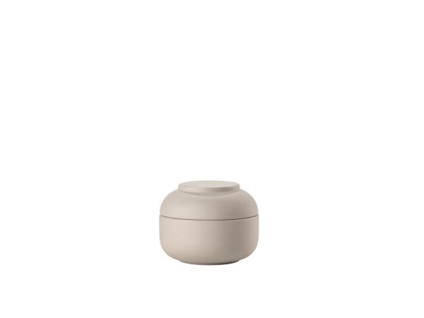 bitz Zone Denmark Sensu Jar with lid Dia 10 x 7 5 cm Sand