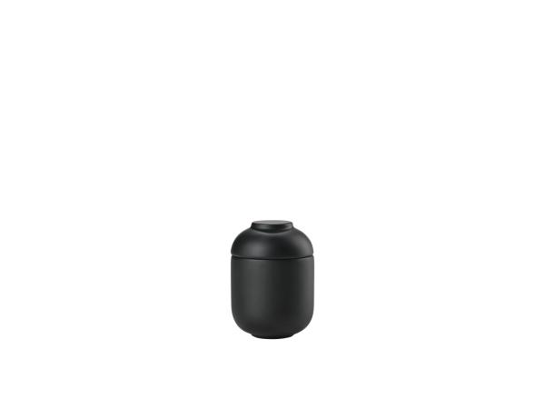 bitz Zone Denmark Sensu Jar with lid Dia 6 5 x 9 cm Black
