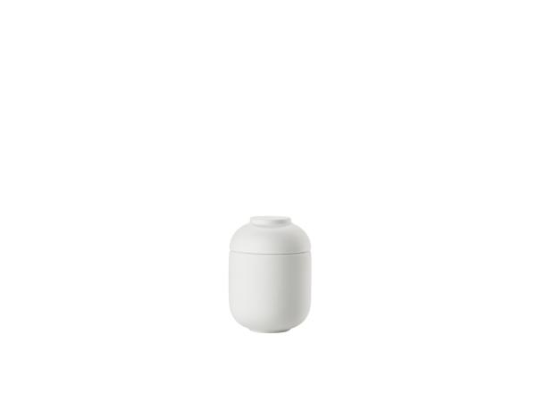 bitz Zone Denmark Sensu Jar with lid Dia 6 5 x 9 cm White