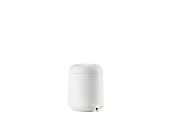 bitz Zone Denmark Sensu Pedal Bin 24 5 x 20 x 26 5 cm 4 liter White