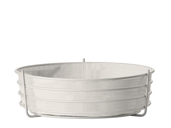 bitz Zone Denmark Singles Bread Basket Dia. 25.5 x 8 cm Warm Grey