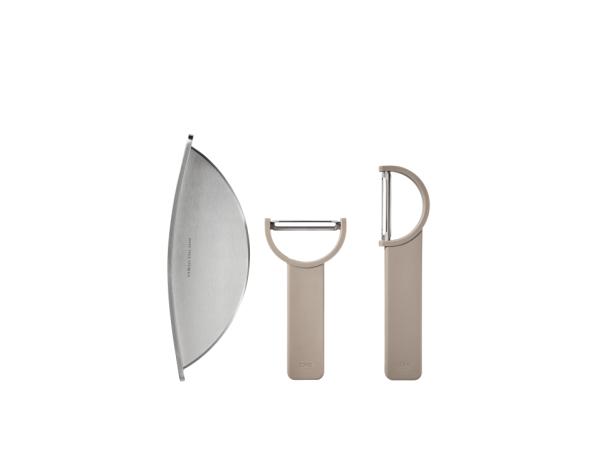 bitz Zone Denmark Singles Cutting set 3 pcs Soft Taupe
