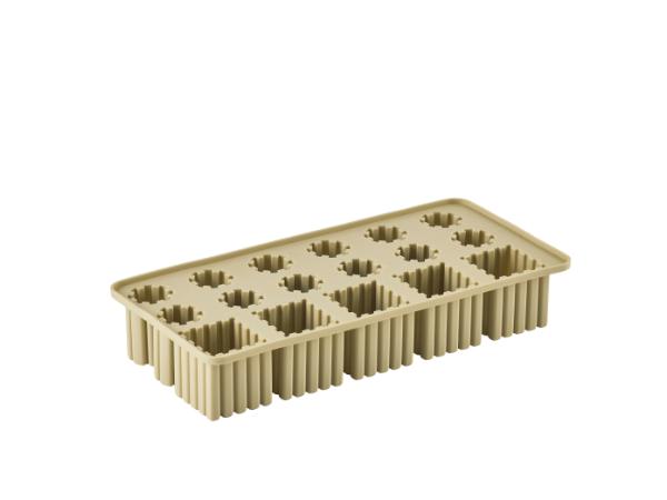 bitz Zone Denmark Singles Ice cube tray 22 x 11.2 x 3.9 cm Leek Green