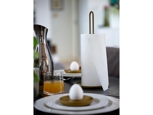 Bitz Zone Denmark Singles Kitchen Roll Holder Dia. 14.5 X 32 Cm Mud