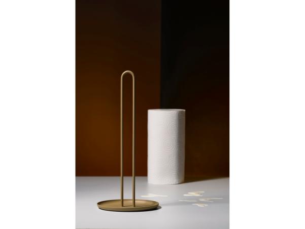 Bitz Zone Denmark Singles Kitchen Roll Holder Dia. 14.5 X 32 Cm Mud