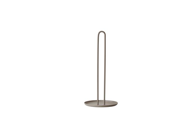 bitz Zone Denmark Singles Kitchen Roll Holder Dia 14.5 x 32 cm Taupe