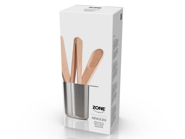 Bitz Zone Denmark Singles Kitchen Utensil Set 4 Parts