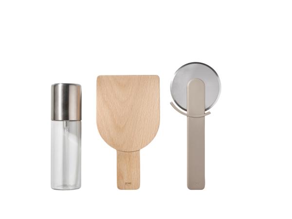 bitz Zone Denmark Singles Pizza set 3 parts Soft Taupe