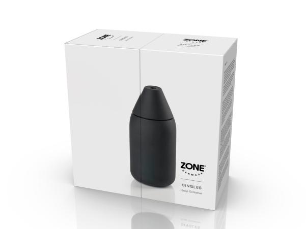 Bitz Zone Denmark Singles Soap Container Dia 7 X 15 Cm 0.3 Liter Black