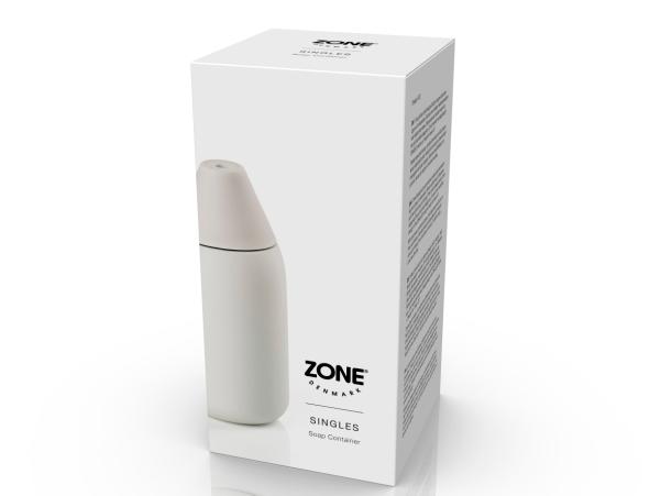 Bitz Zone Denmark Singles Soap Container Dia 7 X 15 Cm 0.3 Liter Warm Grey