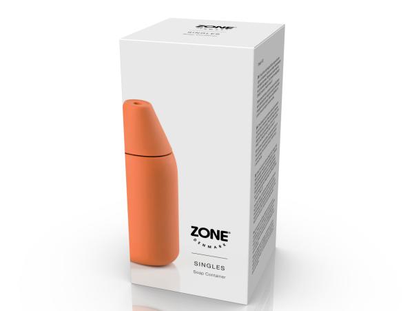 Bitz Zone Denmark Singles Soap Container Dia 7 X 15 Cm 0.3 Liter Apricot