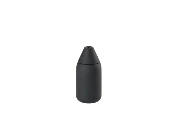 bitz Zone Denmark Singles Soap container Dia 7 x 15 cm 0.3 liter Black