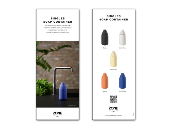 bitz Zone Denmark Singles Soap container Product sign Retail EN 8 5 x 22 cm