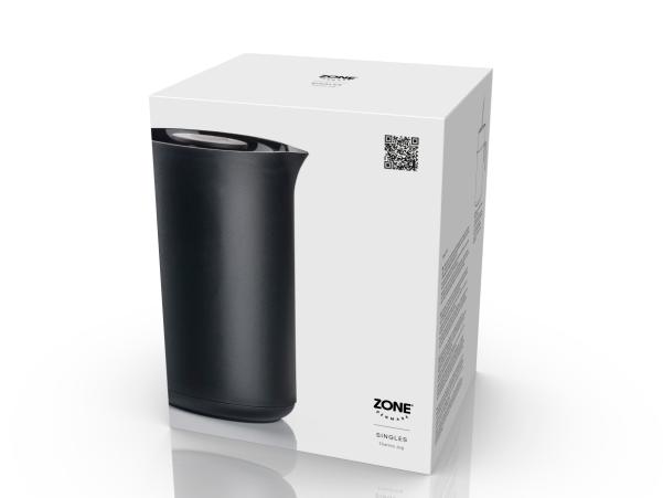 Bitz Zone Denmark Singles Thermo Jug Dia 13.2 X 22 Cm 1 Liter Black