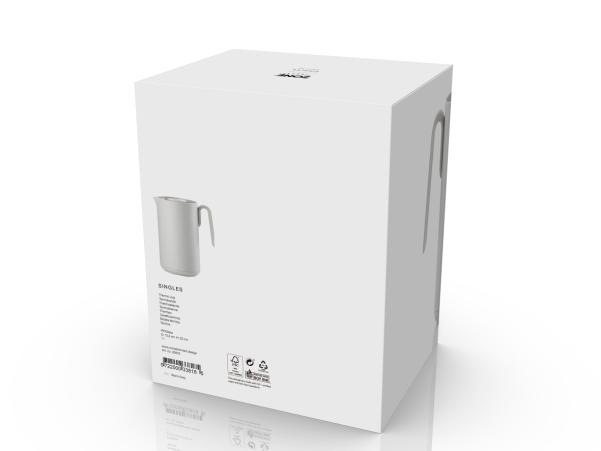 Bitz Zone Denmark Singles Thermo Jug Dia 13.2 X 22 Cm 1 Liter Warm Grey