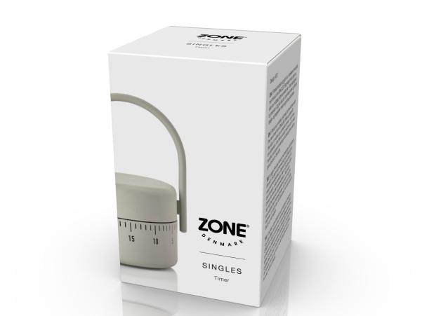 Bitz Zone Denmark Singles Timer Dia. 5.4 X 8.9 Cm Mud