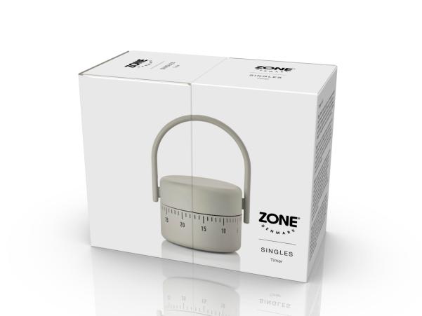 Bitz Zone Denmark Singles Timer Dia. 5.4 X 8.9 Cm Mud