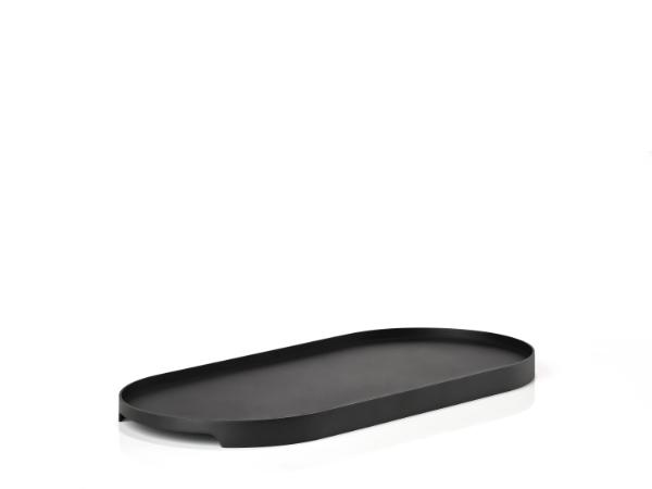 bitz Zone Denmark Singles Tray 35 x 16 x 1.8 cm Black