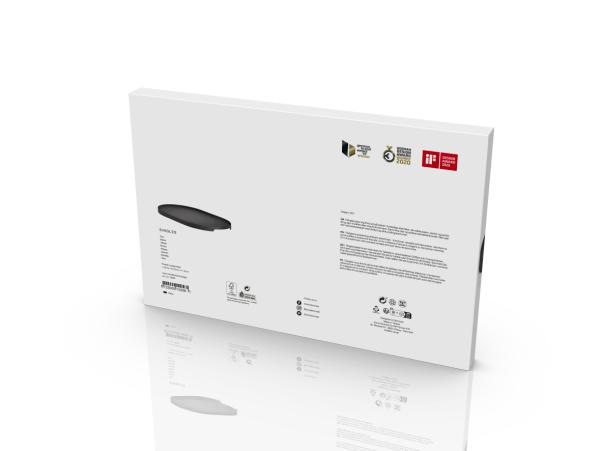 Bitz Zone Denmark Singles Tray 35 X 23 X 1.8 Cm Black