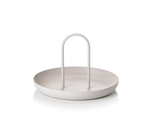 bitz Zone Denmark Singles Tray Dia. 20 x 13 cm Warm Grey