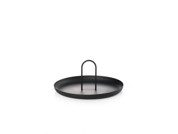 bitz Zone Denmark Singles Tray Dia 30 x 13.4 cm Black