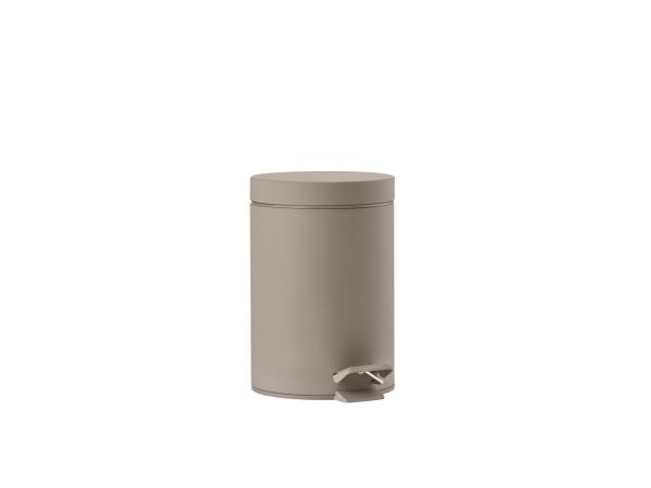 bitz Zone Denmark Solo Pedal Bin Dia 17 x 25 cm 3 liter Taupe
