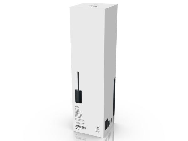 Bitz Zone Denmark Solo Toilet Brush Dia. 8 4 X 44 8 Cm Black