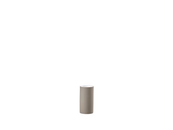 bitz Zone Denmark Solo Toothbrush Mug Dia 6 x 12 2 cm Taupe