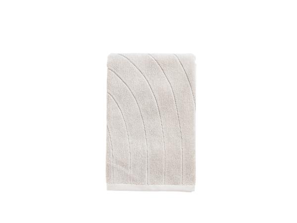 bitz Zone Denmark Time Bath towel 140 x 70 cm Soft Grey
