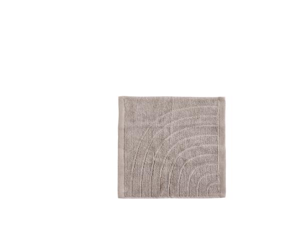Bitz Zone Denmark Time Face Cloth 30 X 30 Cm Concrete