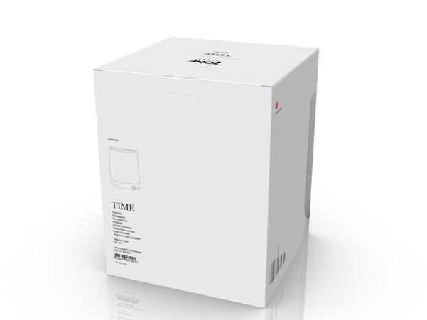Bitz Zone Denmark Time Pedal Bin 20.8 X 27.5 Cm 3 Liter Soft Grey