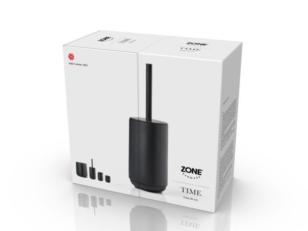 Bitz Zone Denmark Time Toilet Brush 11 X 36 Cm Black