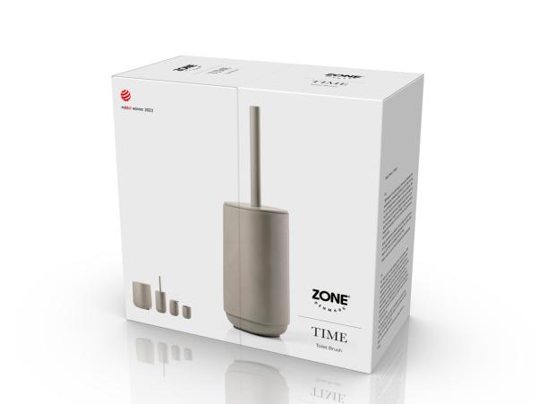 Bitz Zone Denmark Time Toilet Brush 11 X 36 Cm Concrete