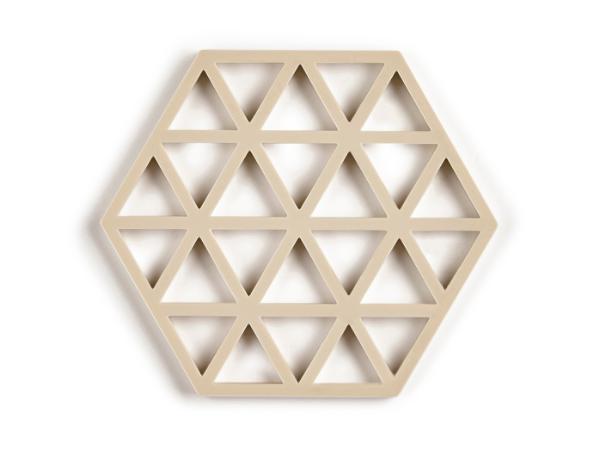 bitz Zone Denmark Triangles Trivet 16 x 14 x 0.9 cm Birch