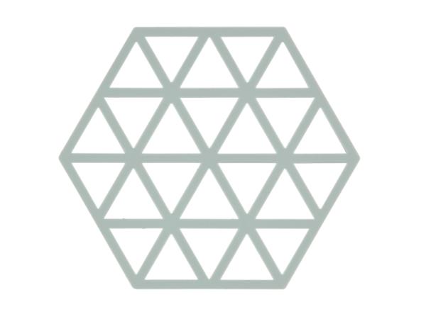 bitz Zone Denmark Triangles Trivet 16 x 14 x 0.9 cm Nordic Sky