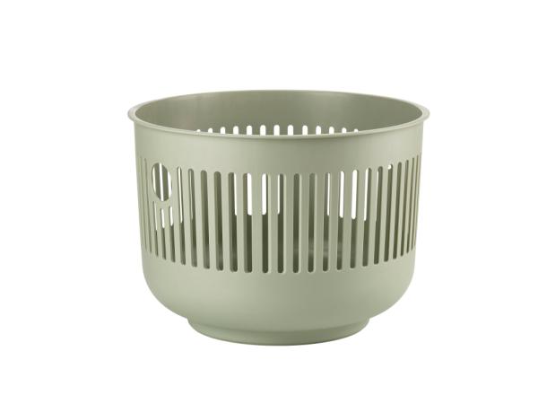 bitz Zone Denmark Ume Laundry Basket Dia 40 x 29 2 cm Eucalyptus