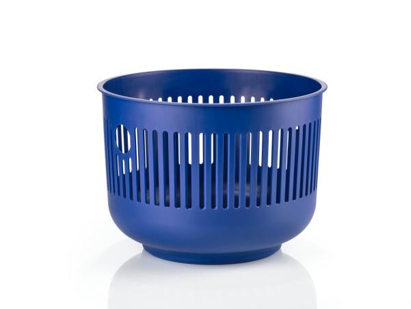 Bitz Zone Denmark Ume Laundry Basket Dia 40 X 29 2 Cm Indigo Blue