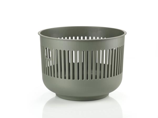 Bitz Zone Denmark Ume Laundry Basket Dia 40 X 29 2 Cm Olive Green