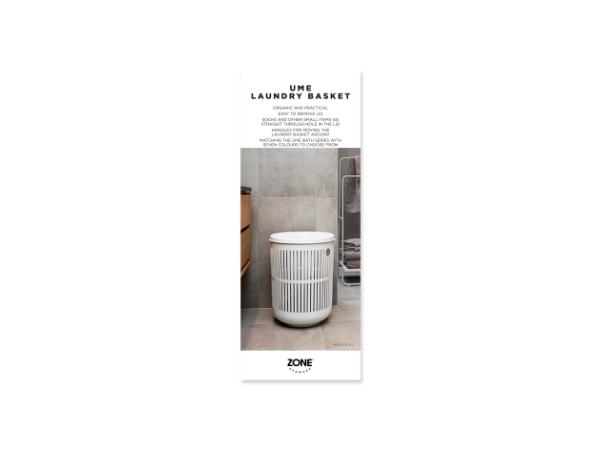 Bitz Zone Denmark Ume Laundry Basket Product Sign Retail EN 8 5 X 22 Cm