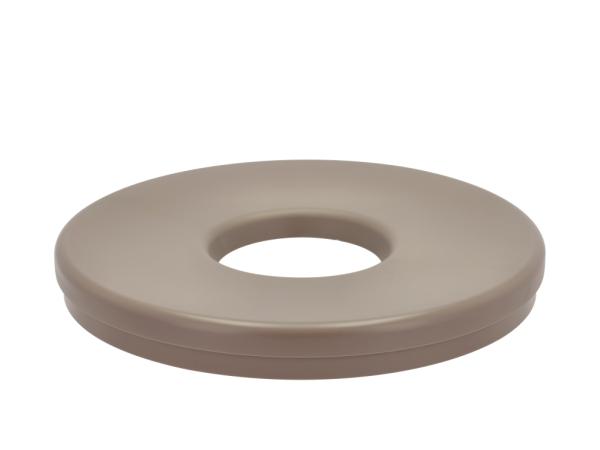 bitz Zone Denmark Ume Lid for small laundry basket Dia 40 x 4 5 cm Taupe
