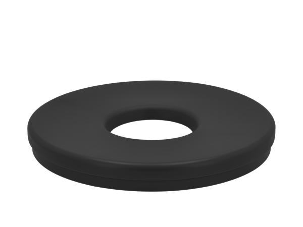 bitz Zone Denmark Ume Lid for small laundry basket Dia 40 x 4 5 cm Black