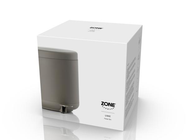 Bitz Zone Denmark Ume Pedal Bin Dia 19 5 X 22 Cm 4 Liter Taupe