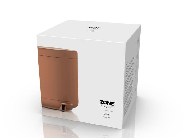 Bitz Zone Denmark Ume Pedal Bin Dia 19 5 X 22 Cm 4 Liter Terracotta