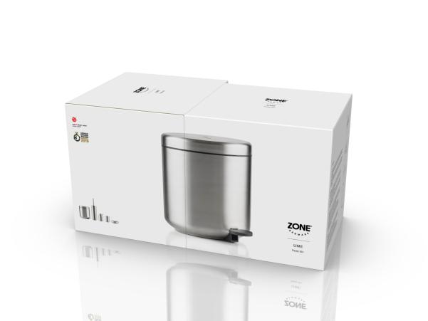 Bitz Zone Denmark Ume Pedal Bin Dia 19 5 X 22 Cm 4 Liter Steel