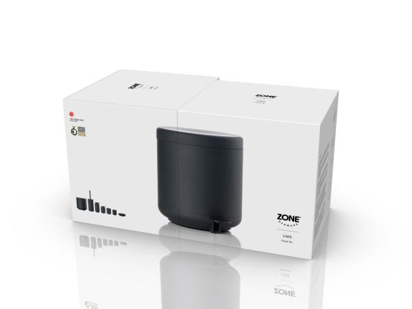 Bitz Zone Denmark Ume Pedal Bin Dia. 19 5 X 22 Cm 4 Liter Black