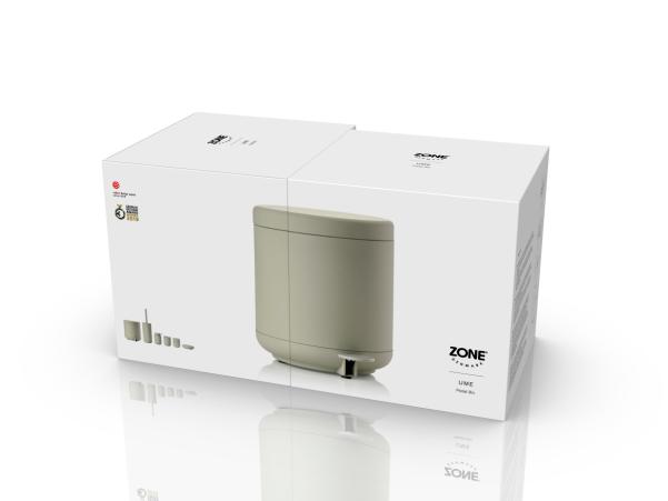 Bitz Zone Denmark Ume Pedal Bin Dia. 19 5 X 22 Cm Eucalyptus Green