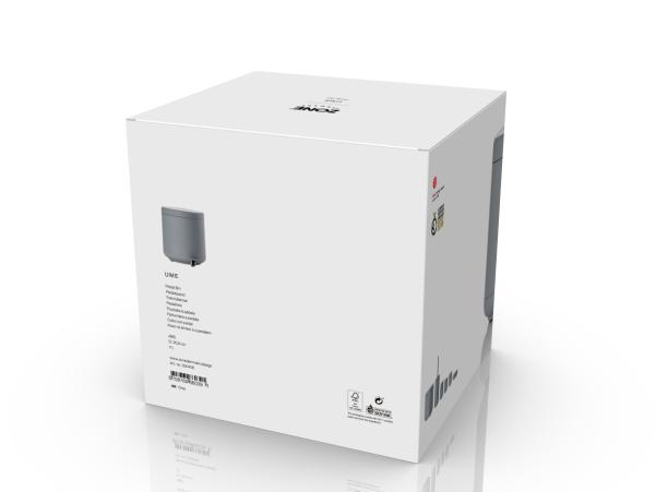 Bitz Zone Denmark Ume Pedal Bin Dia. 19 X 22 Cm 4 Liter Grey