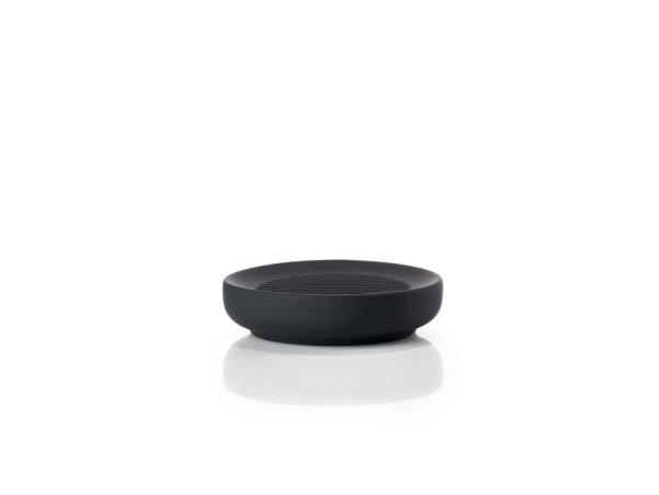 Bitz Zone Denmark Ume Soap Dish Dia. 12 X 3 Cm Black
