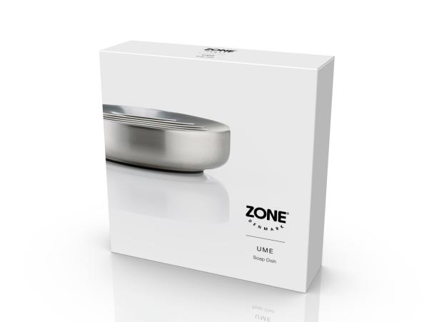 Bitz Zone Denmark Ume Soap Dish Dia 12 X 3 Cm Steel
