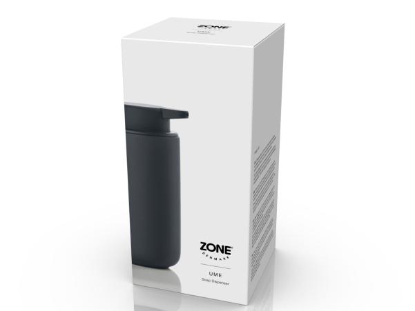 Bitz Zone Denmark Ume Soap Dispenser Dia. 8 3 X 19 Cm 450 Ml Black